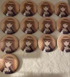 カラフルピーチ えと 展示会 缶バッジ