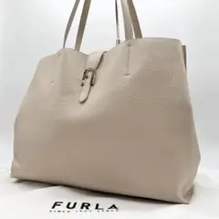 【現行レア✨極美品】フルラ　トートバッグ　ソフィア　L　ハチドリ柄　ピンク