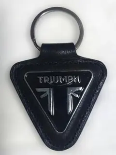 TRIUMPH 黒 レザー キーホルダーのサムネイル