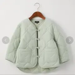 green label relaxin TJ キルト カンフーボタン ブルゾン