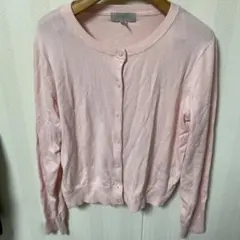 H&M ピンク カーディガン Mサイズ
