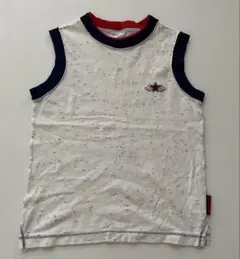 ✨極美品✨G-FIT ノースリーブ　Tシャツ　ホワイト　レッド　ネイビー　Mのサムネイル