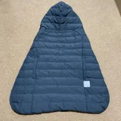 BabyHopper 防寒ケープ チャコールグレー ダウン90%