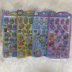 うるちゅるPOPシール おぱんちゅうさぎ 4種類セット