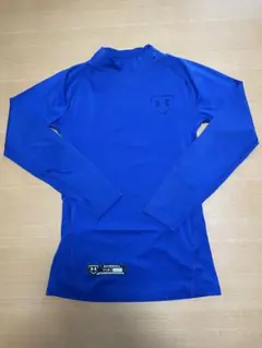 Under Armour 野球用長袖アンダーシャツ YLG 青