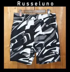 RUSSELUNO GOLF】新品バンダナ柄6ホールアイレットショートパンツ
