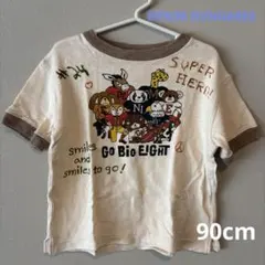 【均一SALE‼︎】DENIM DUNGAREE Tシャツ 90cmのサムネイル