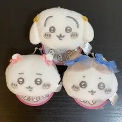 ちいかわCHIIKAWA リボン ミニがま口ポーチ ハチワレ ちいかわ うさぎ