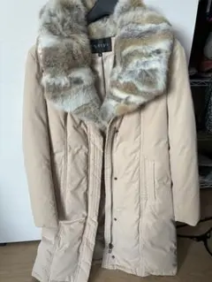 INDIVI ベージュ ダウンジャケット 36 数回のみ