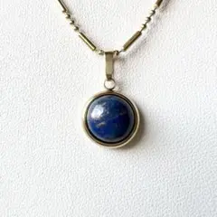 ラピスラズリ˚✧₊⁎₊⁎₊天然石ネックレス✧⑤
