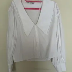 ZARA ブラウス ホワイト