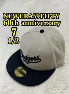NEWERAドジャース 60TH ANNIVERSARY 59FIFTY71/2