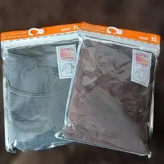 【新品未開封】ユニクロ ヒートテック UネックT 8分袖 XL 2枚セット