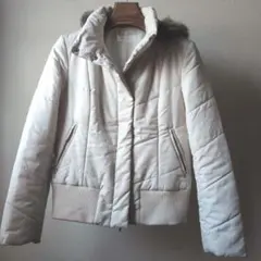 anySiS アイボリー ダウンジャケット