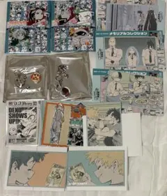 ヒロアカ原画展入場者特典メモリアルパズルコレクション合金チャームアクスタ
