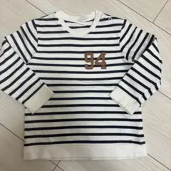 H&M 長袖カットソー ボーダー 92cm