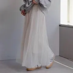 Kastane チュールスカート