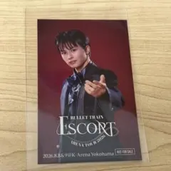 超特急 タクヤ ESCORT Kアリーナ コラボドリンク ステッカー