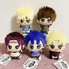 ジョジョの奇妙な冒険 ファントムブラッド戦闘潮流ちびぐるみ　全5種セット c