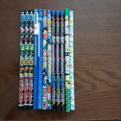 アニメキャラクター鉛筆 12本セット