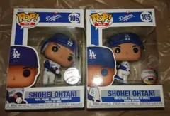 【大谷翔平/ドジャース ファンコポップ】ピッチャー+バッター 2体セット