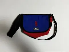 MEI メッセンジャーバッグ ショルダーバッグ ベア刺繍 バイカラーのサムネイル