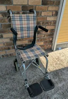 カワムラ　軽量簡易車椅子　折りたたみのサムネイル
