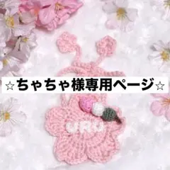 ⭐︎ちゃちゃ様専用ページ⭐︎
