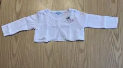 TOCCA カーディガン 80 ホワイト