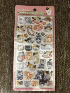正規品 クーリア ボンボンドロップシール 和柄 新作 猫 ボンドロ シール