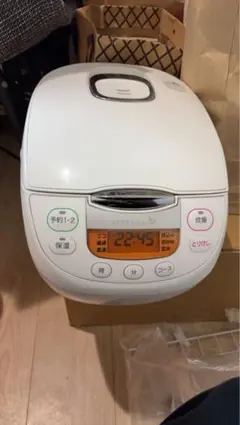 パナソニック 炊飯器 5.5合炊き IH圧力 SR-PA10E9 2013年製 - メルカリ