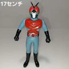 ☆昭和ライダー　ライダーヒーローシリーズ　仮面ライダーX(エックス)当時物ソフビ