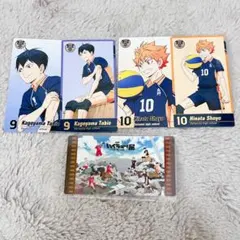 ハイキュー ゴミ捨て場の決戦展 チケット風カード 日向翔陽 影山飛雄