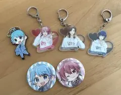 いれいす アクキー 缶バッジ ラバスト -hotoke- ないこ If 悠佑