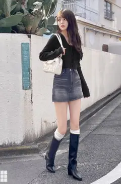 グレイル　レースアップトップス×キャミニットアンサンブル[mb1577]