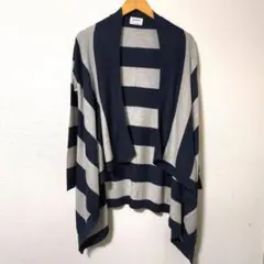 美品　プラステ　アシンメトリー　カーディガン