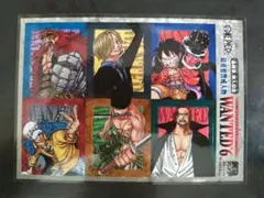ONE PIECE 葉書4枚＋ステッカーセット WANTED6 非売品