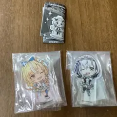 ガチャ hololive ホロライブ アクリルスタンド 不知火フレア 白銀ノエル