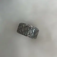 箱ありdior リング オブリーク Silver Mサイズ