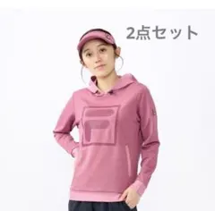 フィラ テニス パーカー バイザー 2点セット(バボラ アディダス)