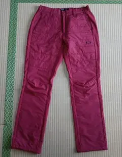 OAKLEY　オークリー　中綿ストレッチ　ゴルフパンツ　ボルドー　ワインレッド