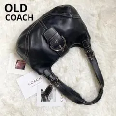 極美品 vintage coach old archive y2k black