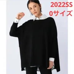 ほぼ新品＊BARNYARDSTORM ポンチョプレーティングニット 綺麗見え 黒