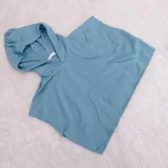 ✨セシルマクビー✨　フード　パーカー　ノースリーブ　トップス　M カジュアル