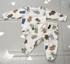 H&M ベビーパジャマ 12-18M クマ柄