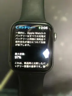 Apple Watch series4　44M　GPSモデル　バンド付き