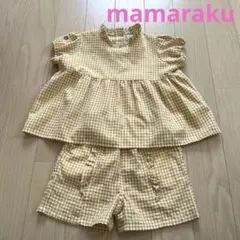 mamaraku♡ひまわりセットアップ