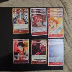 麦わらの一味パーツセット50枚(赤)