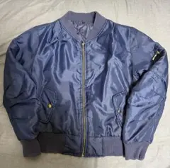 MA-1 Mサイズ　ネイビー系