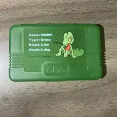GBA ソフトケース　ポケモン　キモリ　ゲームボーイアドバンス　カートリッジ
